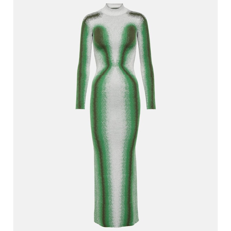 Y/Project Printed knit maxi dress