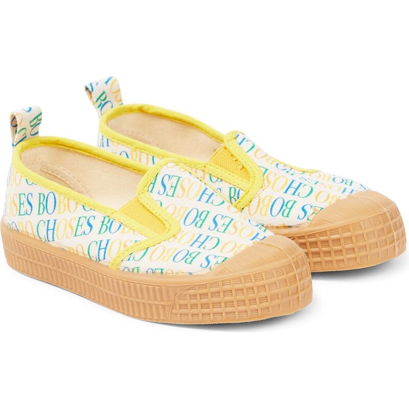 Bobo Choses Logo canvas flats