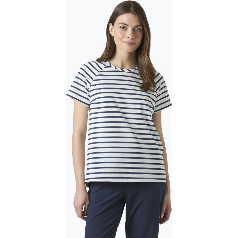 Dámské tričko Helly Hansen Thalia white navy stripe