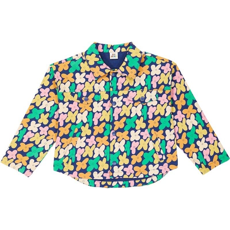 Jellymallow Flower cotton-blend jacket