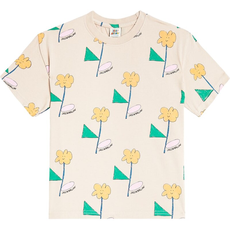 Jellymallow Flower cotton jersey T-shirt