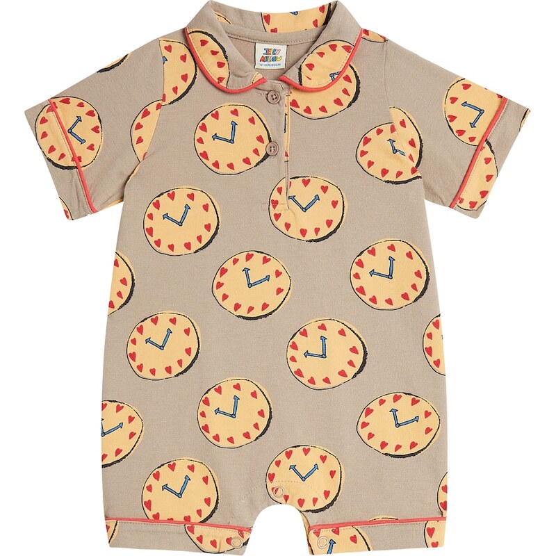 Jellymallow Baby Watch cotton jersey playsuit