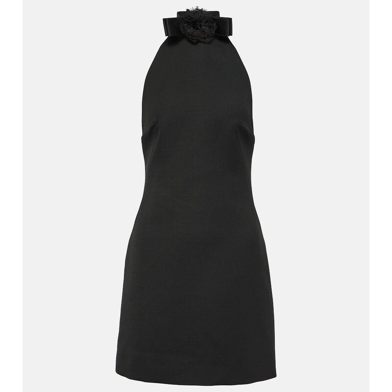 Dolce&Gabbana Halterneck virgin wool minidress