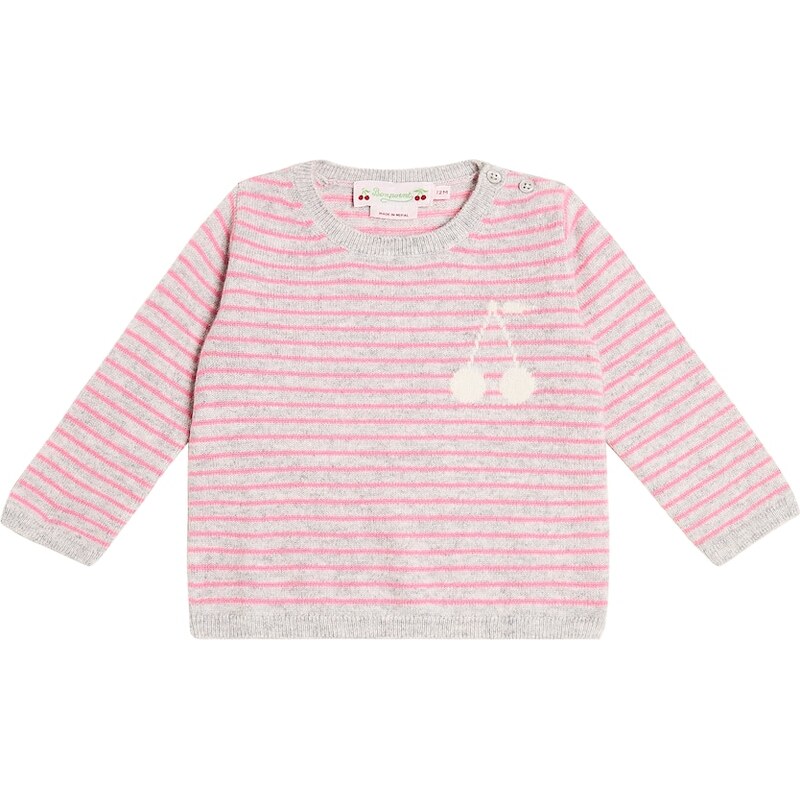 Bonpoint Baby Celly striped cashmere sweater