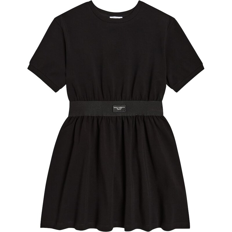 Dolce&Gabbana Kids Cotton-blend jersey dress