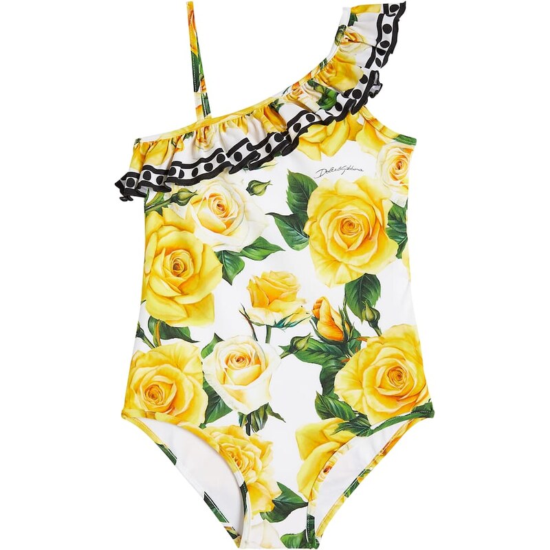 Dolce&Gabbana Kids Floral swimsuit