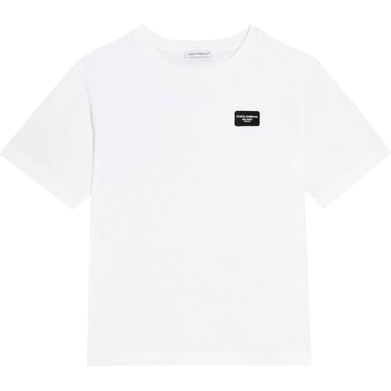 Dolce&Gabbana Kids Logo cotton jersey T-shirt