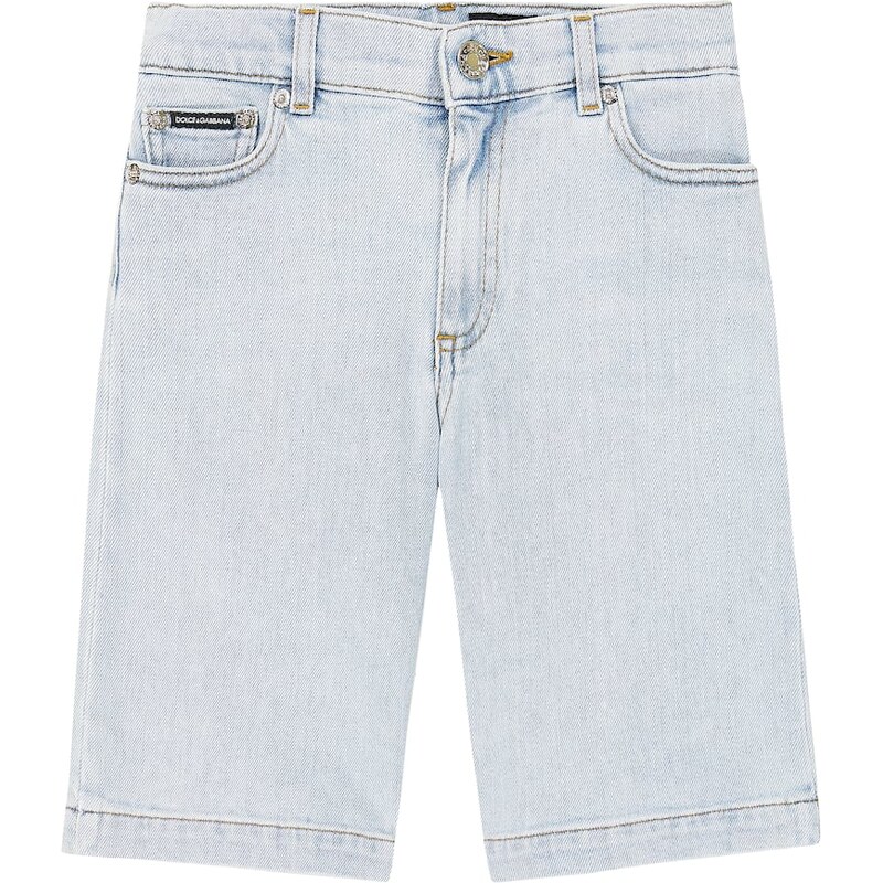 Dolce&Gabbana Kids Denim Bermuda shorts