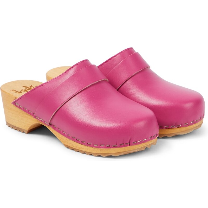 Il Gufo Leather clogs