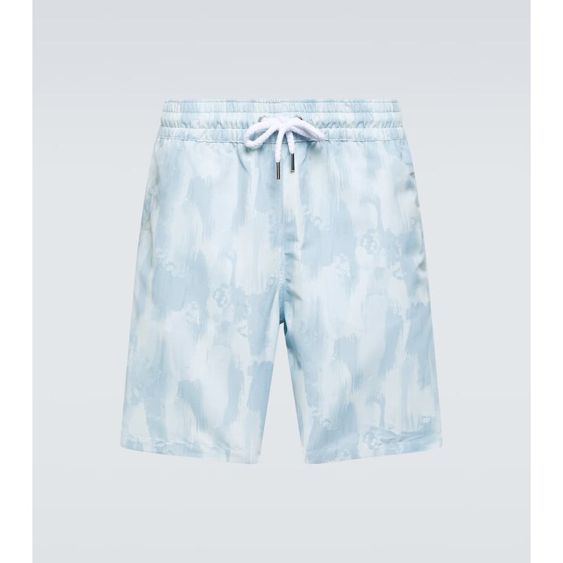 Frescobol Carioca Printed swim trunks