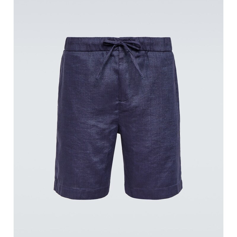 Frescobol Carioca Felipe linen and cotton shorts
