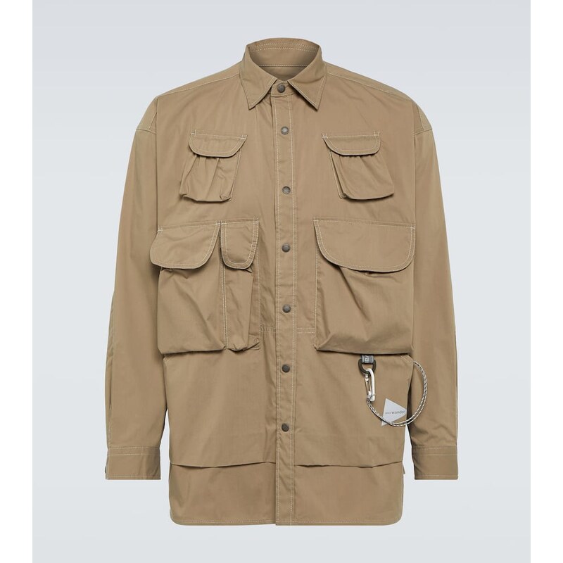 And Wander Cotton-blend field jacket