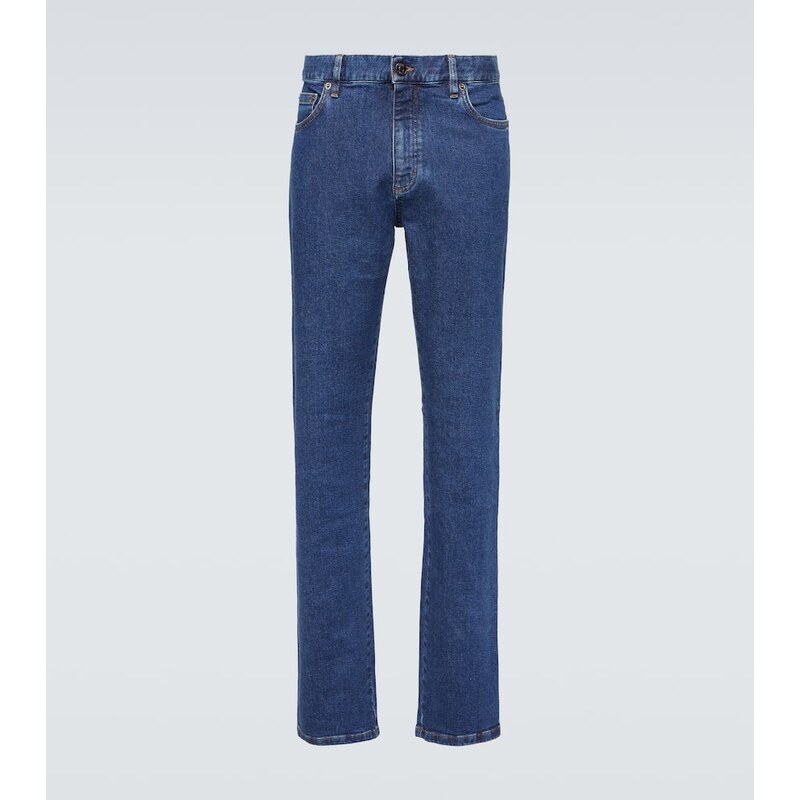 Zegna Roccia mid-rise slim jeans