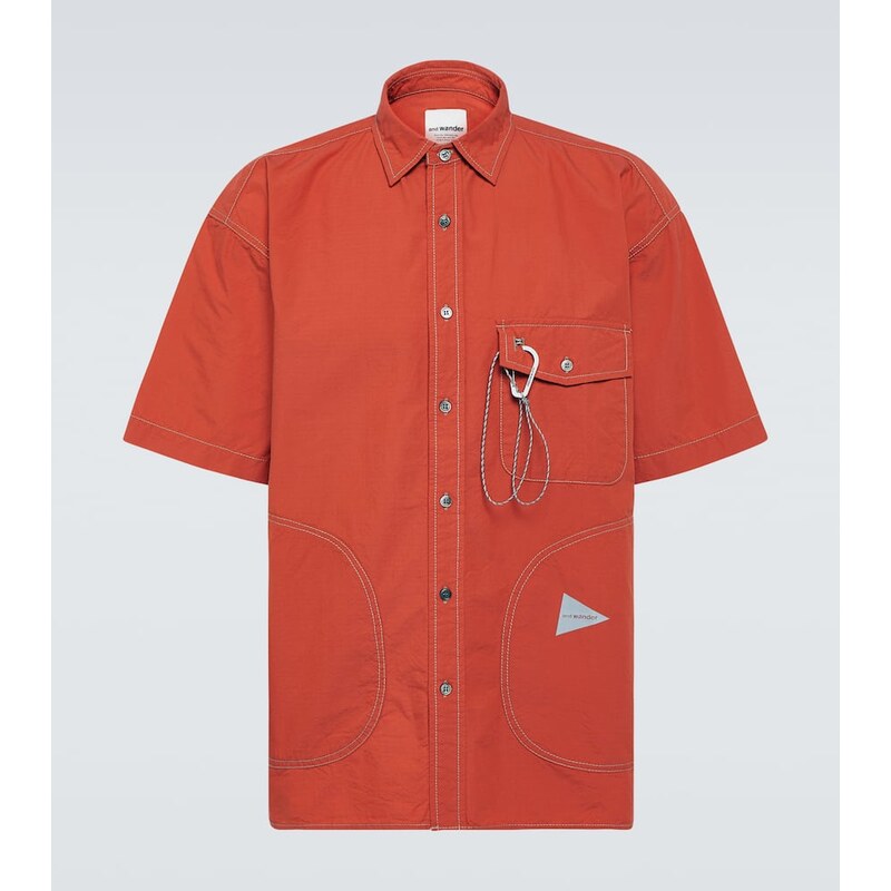 And Wander Cotton-blend shirt