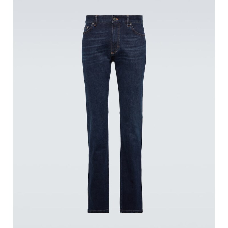 Zegna Roccia low-rise slim jeans
