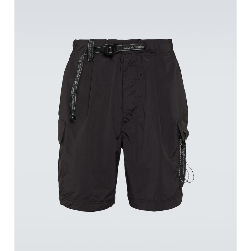 And Wander Oversized cargo shorts