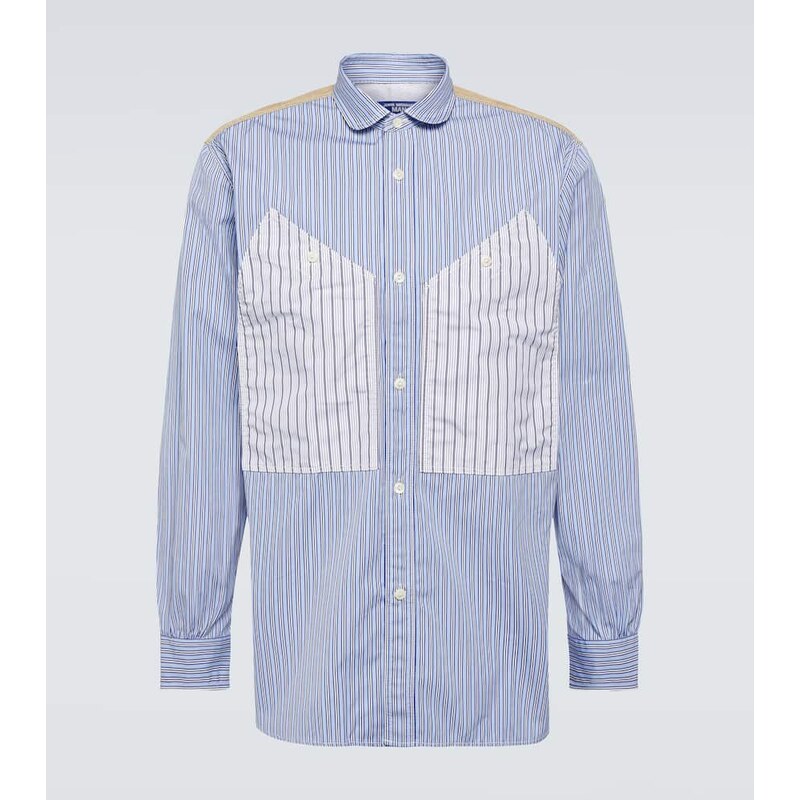 Junya Watanabe x Roy Lichtenstein patchwork cotton shirt