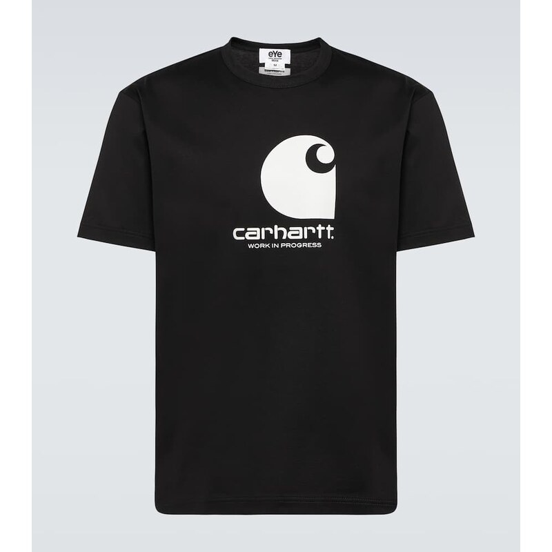 Junya Watanabe x Carhartt logo cotton jersey T-shirt