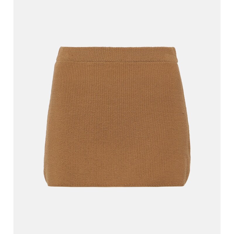 Aya Muse Agos cotton-blend miniskirt
