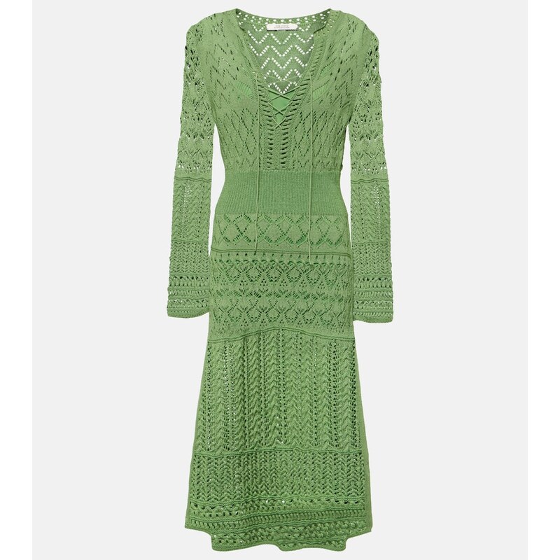 Dorothee Schumacher Seductive Lace pointelle midi dress