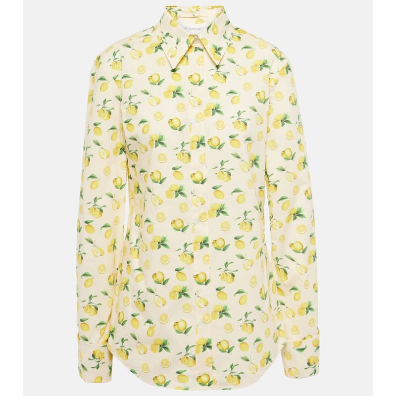 Sportmax Riva printed cotton shirt