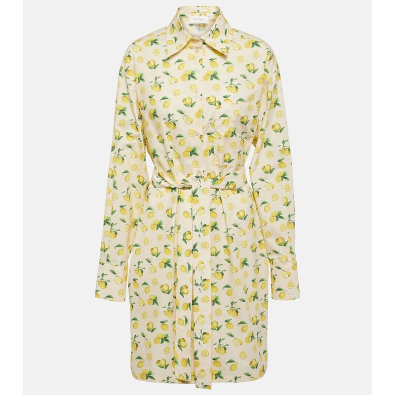 Sportmax Boero printed cotton shirt dress