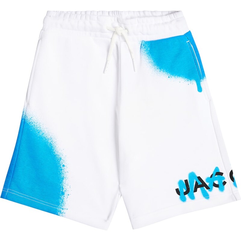 Marc Jacobs Kids Printed cotton-blend jersey shorts