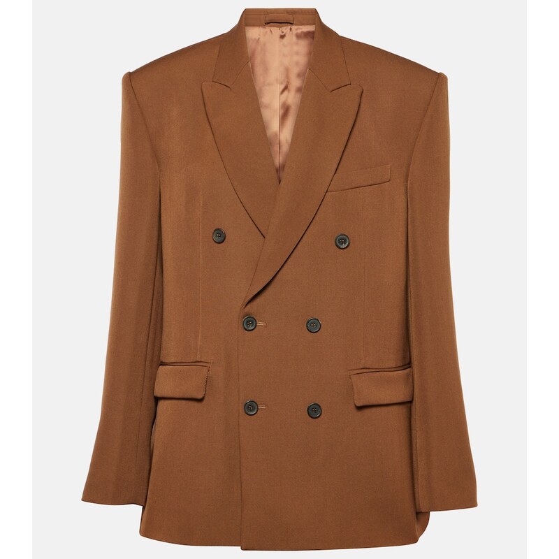 Wardrobe.NYC Double-breasted wool blazer