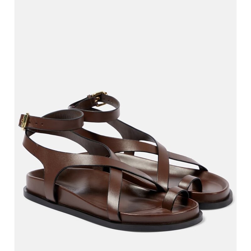A.Emery Jalen Slim leather sandals