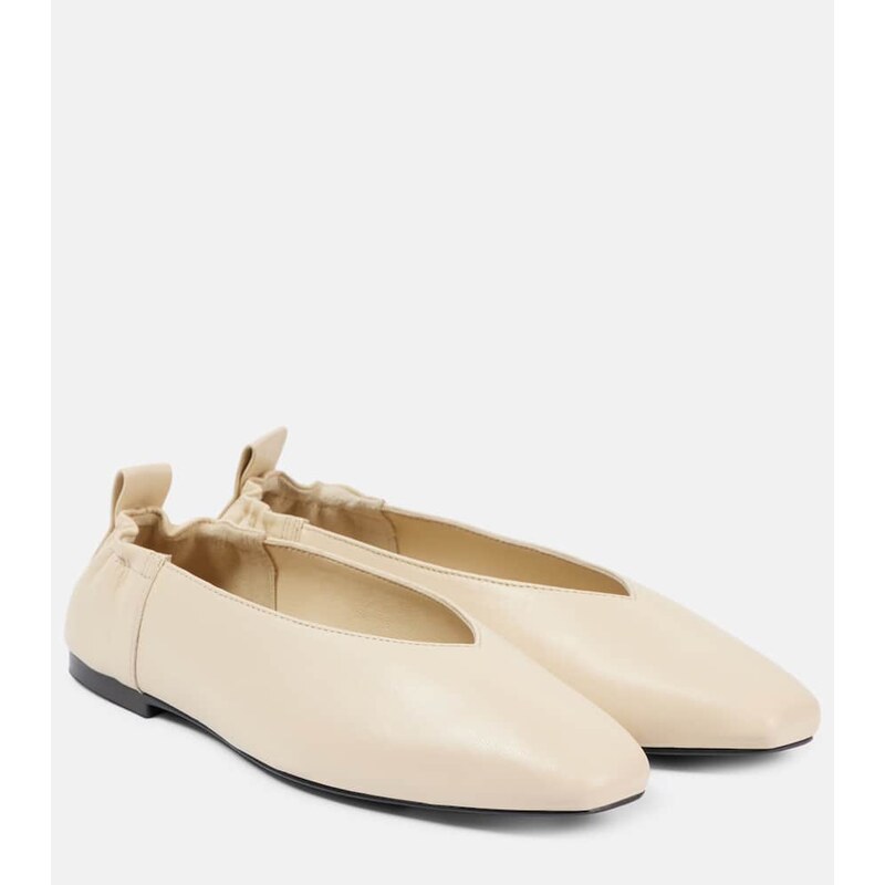 A.Emery Briot leather ballet flats
