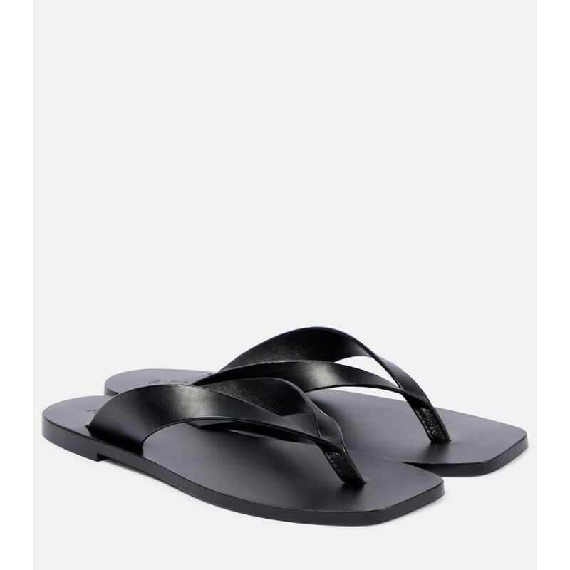 A.Emery Kinto leather thong sandals
