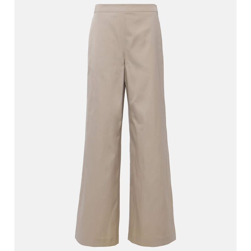 Tods Mid-rise wide-leg pants