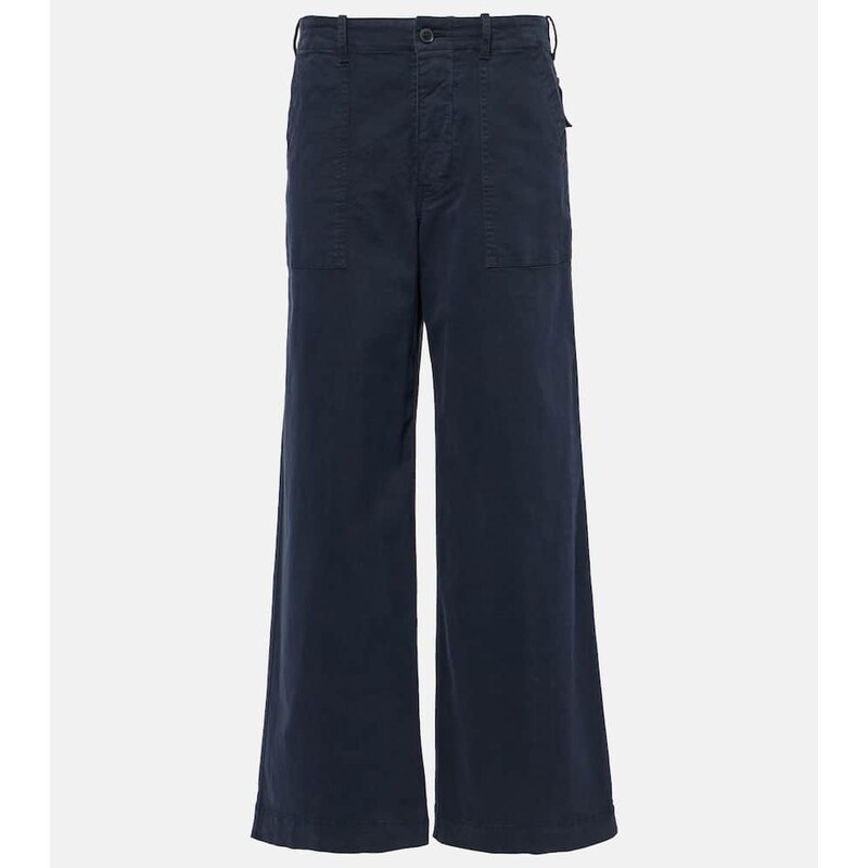 Nili Lotan Leon cotton wide-leg pants