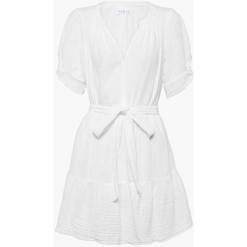 Velvet Bella cotton gauze minidress