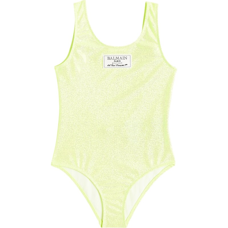 Balmain Kids Logo swimsuit