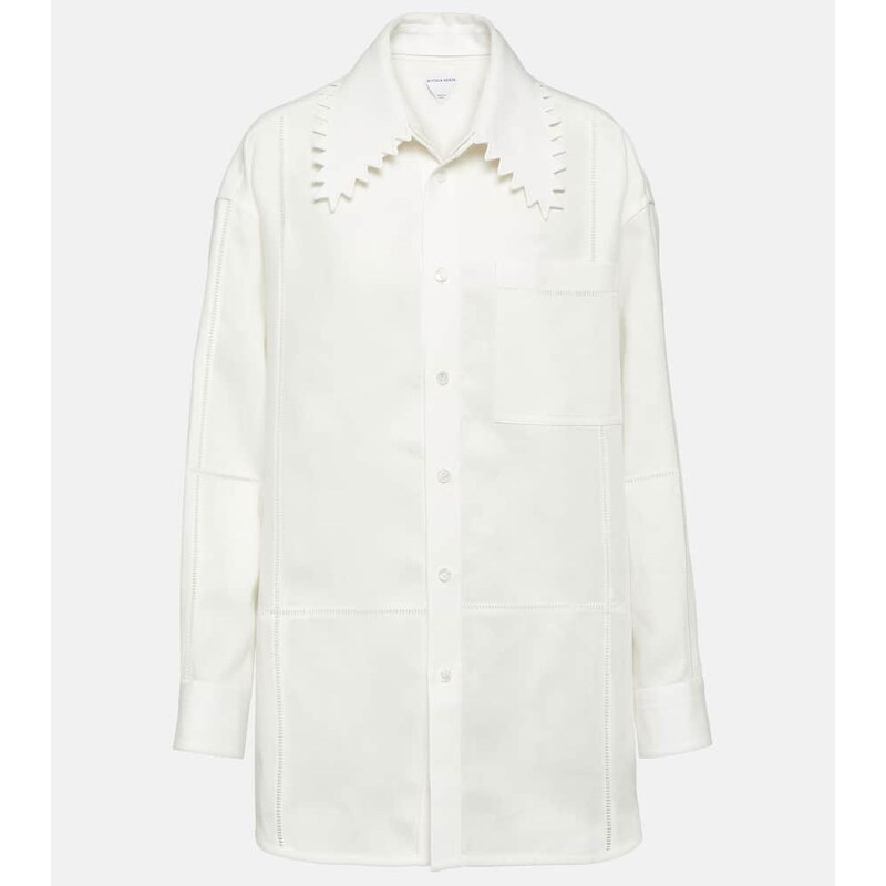 Bottega Veneta Oversized linen shirt
