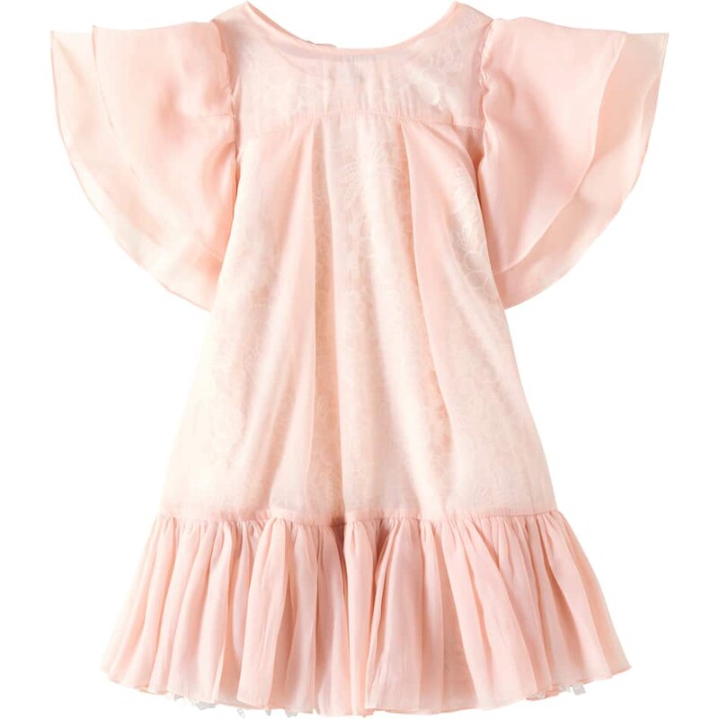 Petite Amalie Organza dress and lace slip dress set