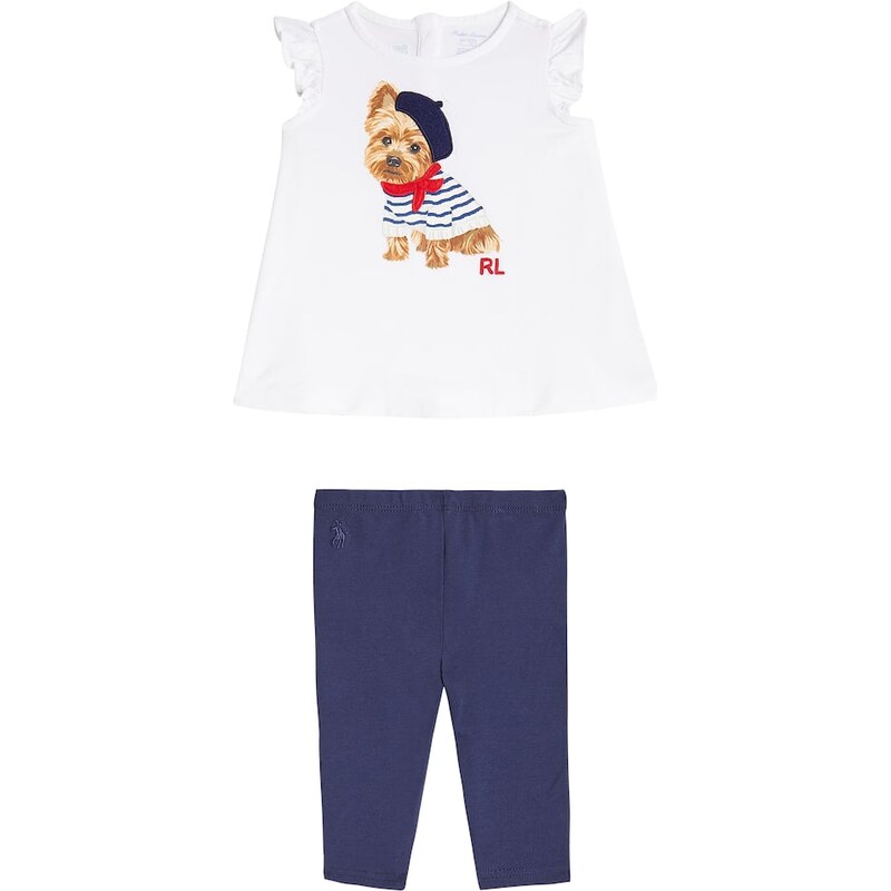 Polo Ralph Lauren Kids Baby top and pants set