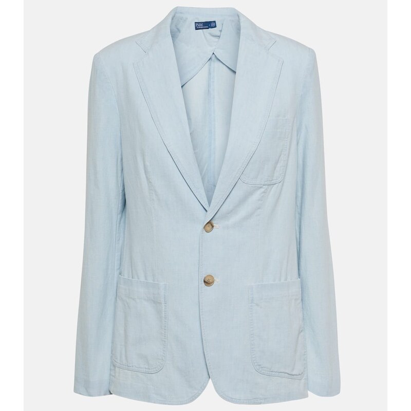 Polo Ralph Lauren V-neck denim blazer