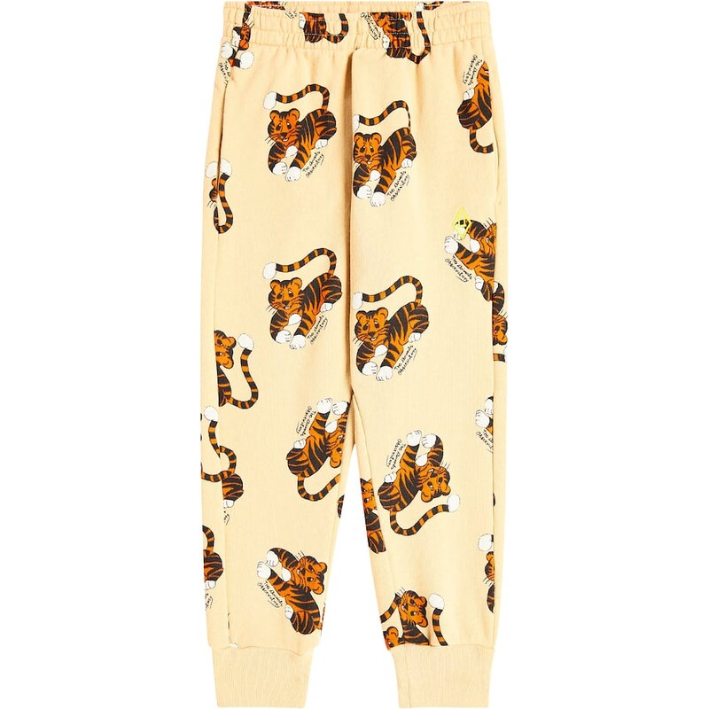 The Animals Observatory Panther printed cotton sweatpants