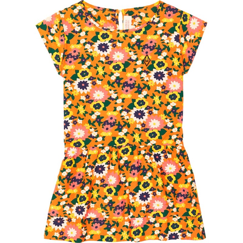 The Animals Observatory Hummingbird printed cotton dress