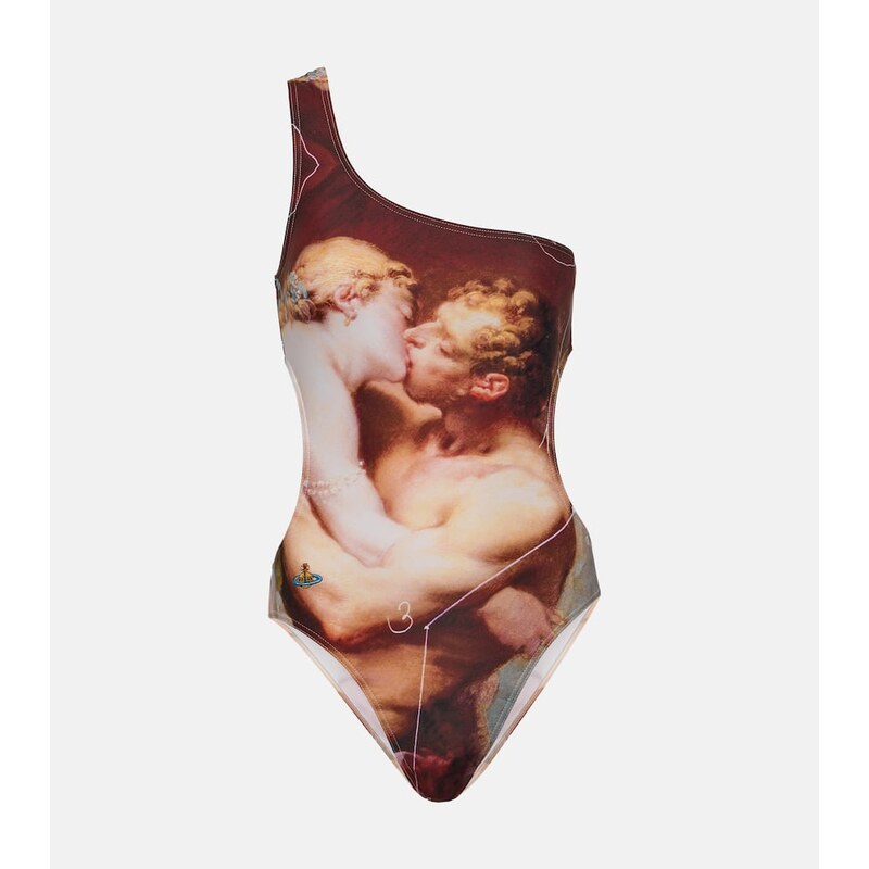 Vivienne Westwood The Kiss one-shoulder swimsuit