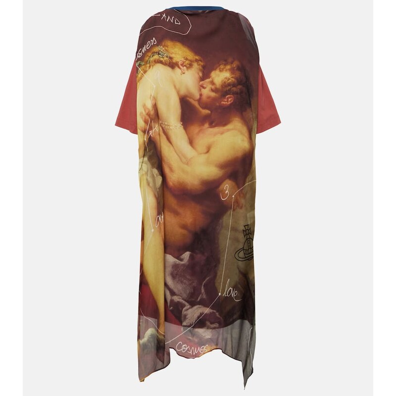 Vivienne Westwood Kiss printed T-shirt dress