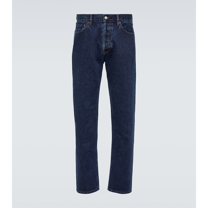 Thom Sweeney Mid-rise straight jeans