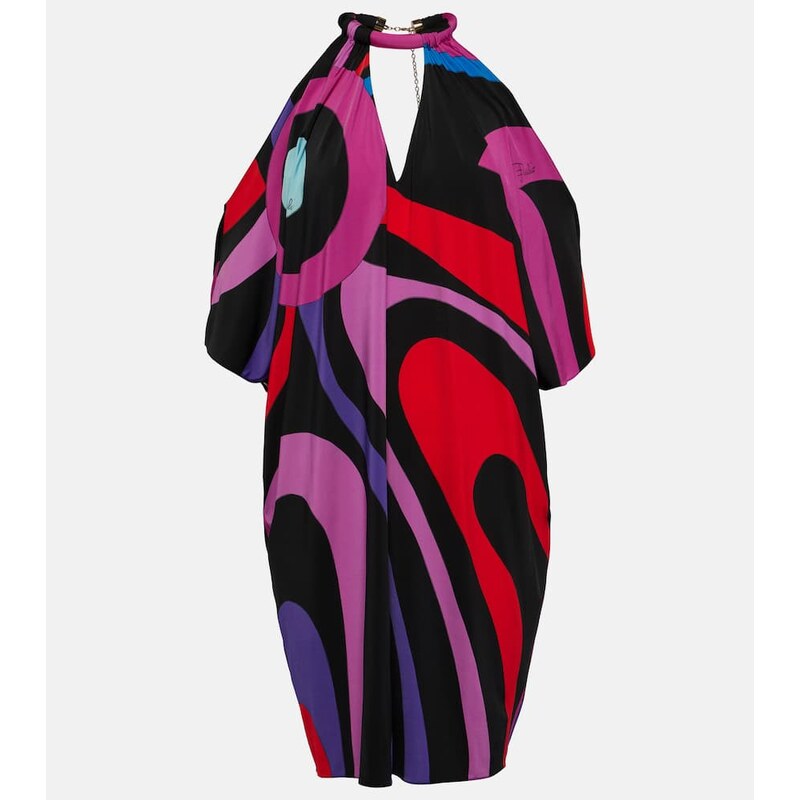 Pucci Marmo draped jersey kaftan