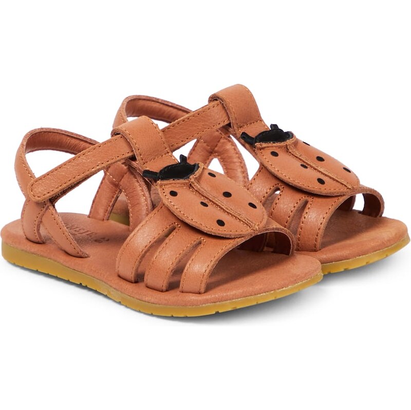 Donsje Iles Sky Lady Bird leather sandals