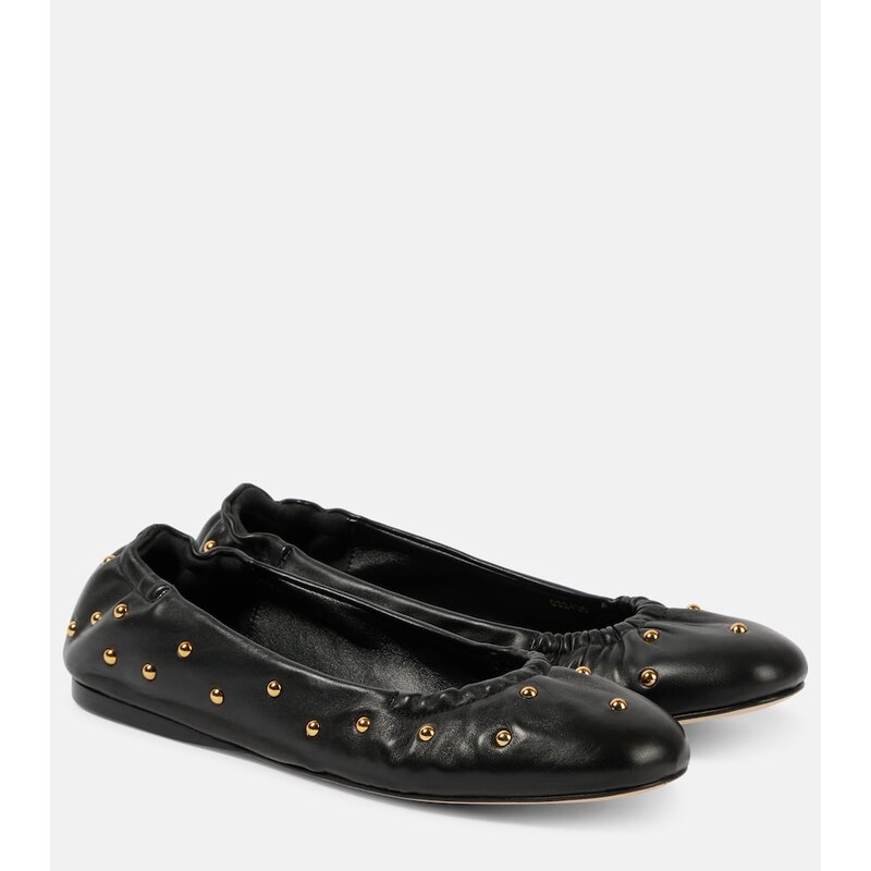 Chloé Eia studded leather ballet flats