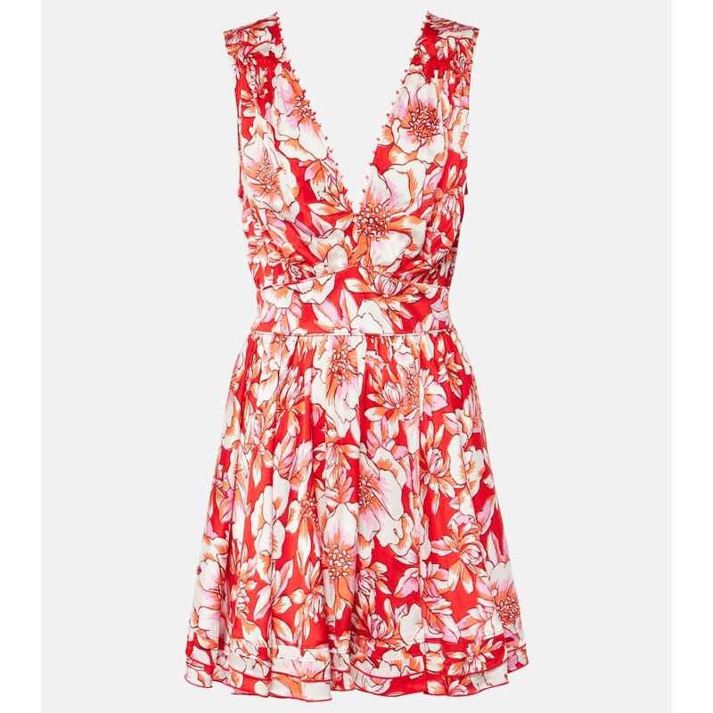 Poupette St Barth Bessie floral minidress