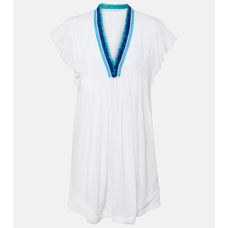 Poupette St Barth Sasha fringed minidress
