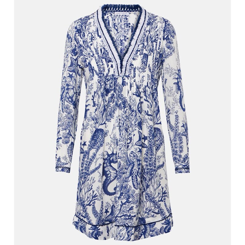Poupette St Barth Ola printed minidress